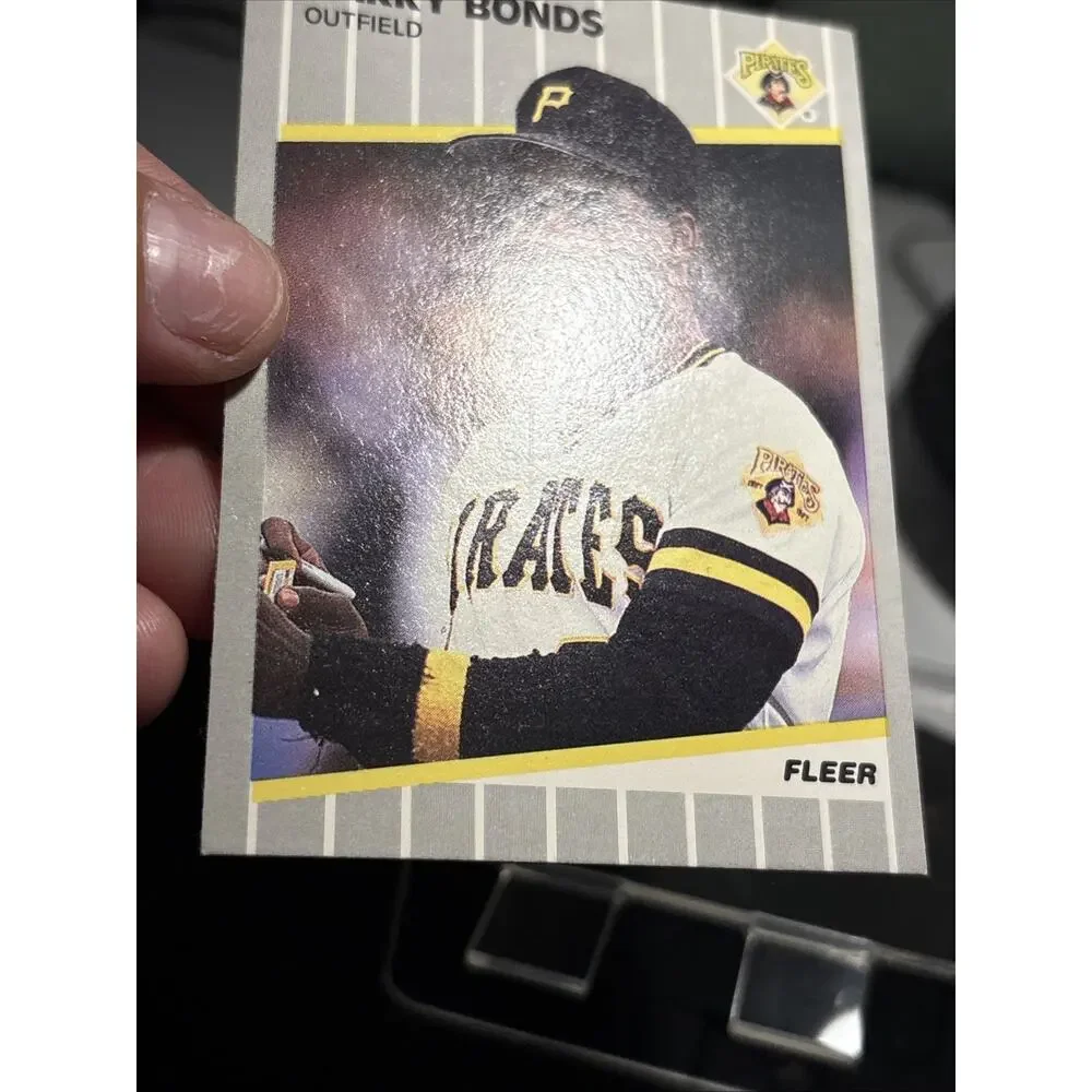 4 Baseball Cards Barry Bonds Rookie Lot Topps, Fleer, Toys R Us Mint